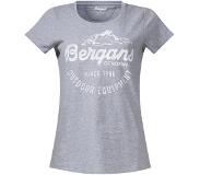 Bergans T-Shirt Bergans Femme Classic Grey Mel White-L