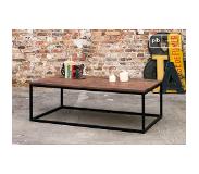 PIB Table basse industrielle en bois New Soho