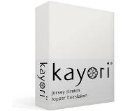 Kayori Drap-Housse Surmatelas Kayori Shizu Offwhite (Jersey)-180 x 200/210/220 cm