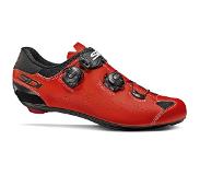 Sidi Chaussures de Cyclisme Sidi Men Genius 10 Black Red Fluo-Taille 42