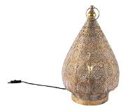 QAZQA Lampe de table orientale doré 28 cm - Mowgli