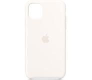Apple iPhone 11 Back Cover Silicone Blanc