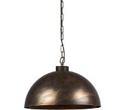 QAZQA Lampe à suspension industrielle brun rouille 50 cm - Magna Classic