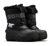 Sorel Bottes Sorel Enfants Snow Commander Black Charcoal-Taille 31
