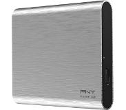 PNY Pro Elite Portable SSD 500 Go Argent