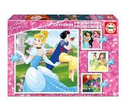 Educa Puzzles Disney Princesses 12-16-20-25 pièces