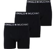 Muchachomalo Boxers Muchachomalo Men Solid Black Black (set de 3)-S