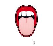 Seletti Blow Tongue LED Applique Murale - Seletti