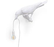 Seletti Bird Lamp Looking Left Applique Blanc - Seletti