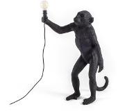 Seletti Monkey Standing Outdoor Table Lamp Black - Seletti