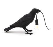 Seletti - Bird Lamp Waiting Lampe de table Noir