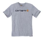 Carhartt T-shirt Carhartt Men Core Logo T-Shirt S/S Heather Grey-XXL