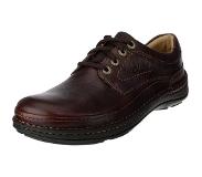 Clarks Chaussure à Lacets Clarks Men Nature Three Mahogany Leather-Taille 42,5