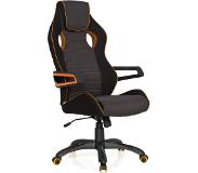Hjh OFFICE 621848 chaise bureau gamer GAME PRO III noir/gris/orange