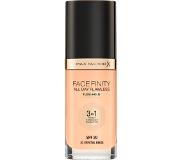Max Factor Make-Up Visage Face Finity 3-In-1 Foundation No. 33 Crystal Beige