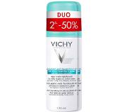 VICHY Déodorant Antitranspirant Antitraces 48 H Spray, Spray Déodorant Antitranspirant 48 2x125 ml