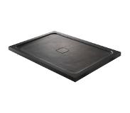 Balmani Soul receveur de douche 140 x 90 cm granit noir adouci
