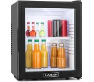 Klarstein MKS-13 Minibar mini-réfrigérateur 3 niveaux de température Volume : 30 L 23 dB Porte vitrée noire