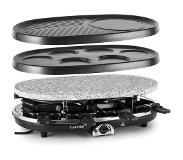 Klarstein All-U-Can-Grill Raclette 4 en 1 Pancake, crêpe, plaque chauffante 8 personnes