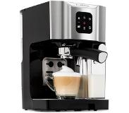 Klarstein BellaVita Machine à café 1450W 1,4L 20bars mousseur de lait 0,4L gris