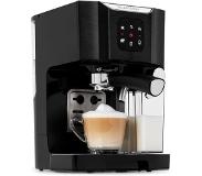 Klarstein BellaVita Machine à café 1450W 1,4L 20bars mousseur de lait 0,4L noir