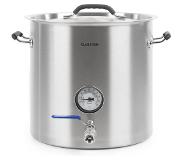 Klarstein Brauheld Pur 35 Cuve de brassage 35 litres pour bière maison - Inox 30