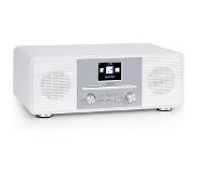 OneConcept Streamo radio Internet CD 2x 10 W Wifi DAB+ FM lecteur CD BT blanche