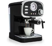 Klarstein Espressionata Gusto Machine à café expresso 1100W pression 15 bars - noire