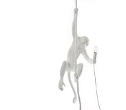 Seletti Monkey With Rope Outdoor Pendant White - Seletti