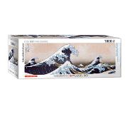Eurographics Casse-tête Eurographics Grande vague de Kanagawa - Panorama de Katsushika Hokusai - 1000 pièces