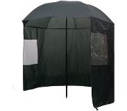 vidaXL Parapluie de pêche Vert 240x210 cm