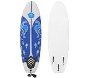 vidaXL Planche de surf Bleu 170 cm