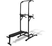vidaXL Tour de musculation avec banc d'assise