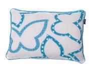 In the Mood Coussin de Dossier In The Mood Butterfly Contour Aqua