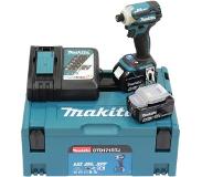 Makita DTD171RTJ Visseuse à chocs à batteries 18V Li-Ion (2x batterie 5.0Ah) dans MAKPAC - moteur sans charbon