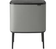Brabantia Bo Touch Bin poubelle recyclage duo 11+23 litres