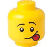 Room copenhagen Boîte de Rangement LEGO Hoofd Silly Petite Jaune