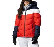 Columbia Abbott Peak Geïsoleerde Jas Dames, bold orange/dark nocturnal/white XL 2020 Wintersport jassen