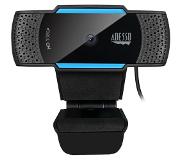 Adesso CyberTrack H5 1080P H.264 Auto focus Webcam with build in Dual Microphone Privacy Shutter