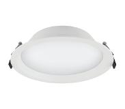 Ledvance Downlight LED Alu DN200 25W 2370lm 100D - 840 Blanc Froid | 215mm - IP44 | Diametre 200mm