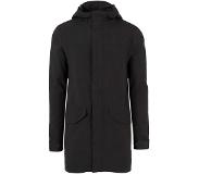 Agu Veste AGU Men Urban Outdoor Long Parka Premium Rain Jacket Black-XL