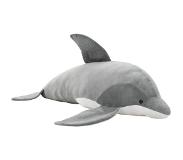 VidaXL dauphin en peluche Gris