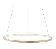 Leuchten direct Lampe à suspension anneau moderne or 60 cm avec LED - Anella