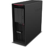Lenovo ThinkStation P620 Tower Processeur AMD Ryzen Threadripper Pro 5955WX 4,00 GHz jusqu?à 4,50 GHz, Windows 11 Professionnel 64 bits, Aucune -