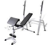vidaXL Banc de musculation multifonction