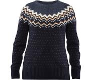 Fjällräven - Pulls femme - Övik Knit Sweater W Dark Navy pour Femme, en Laine