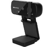 Sandberg Webcam Pro+ 4K Noir