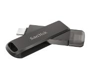 SanDisk iXpand Flash Drive Luxe 256 Go Type C + Connecteur Lightning