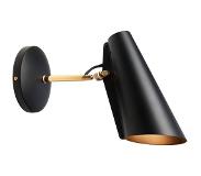 Northern Birdy Applique Murale Court Noir/Laiton - Northern