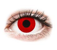 Maxvue Vision ColourVUE Crazy Lens - Red Devil - non correctrices (2 lentilles)